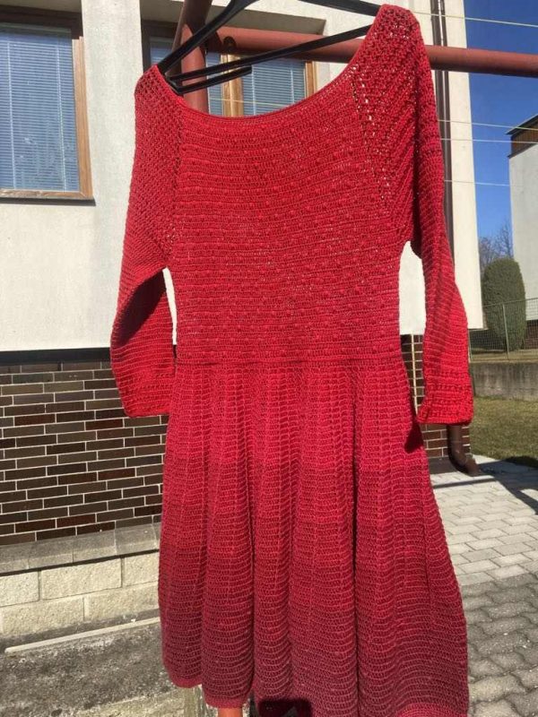 Háčkované šaty Hortenzie - Image 2